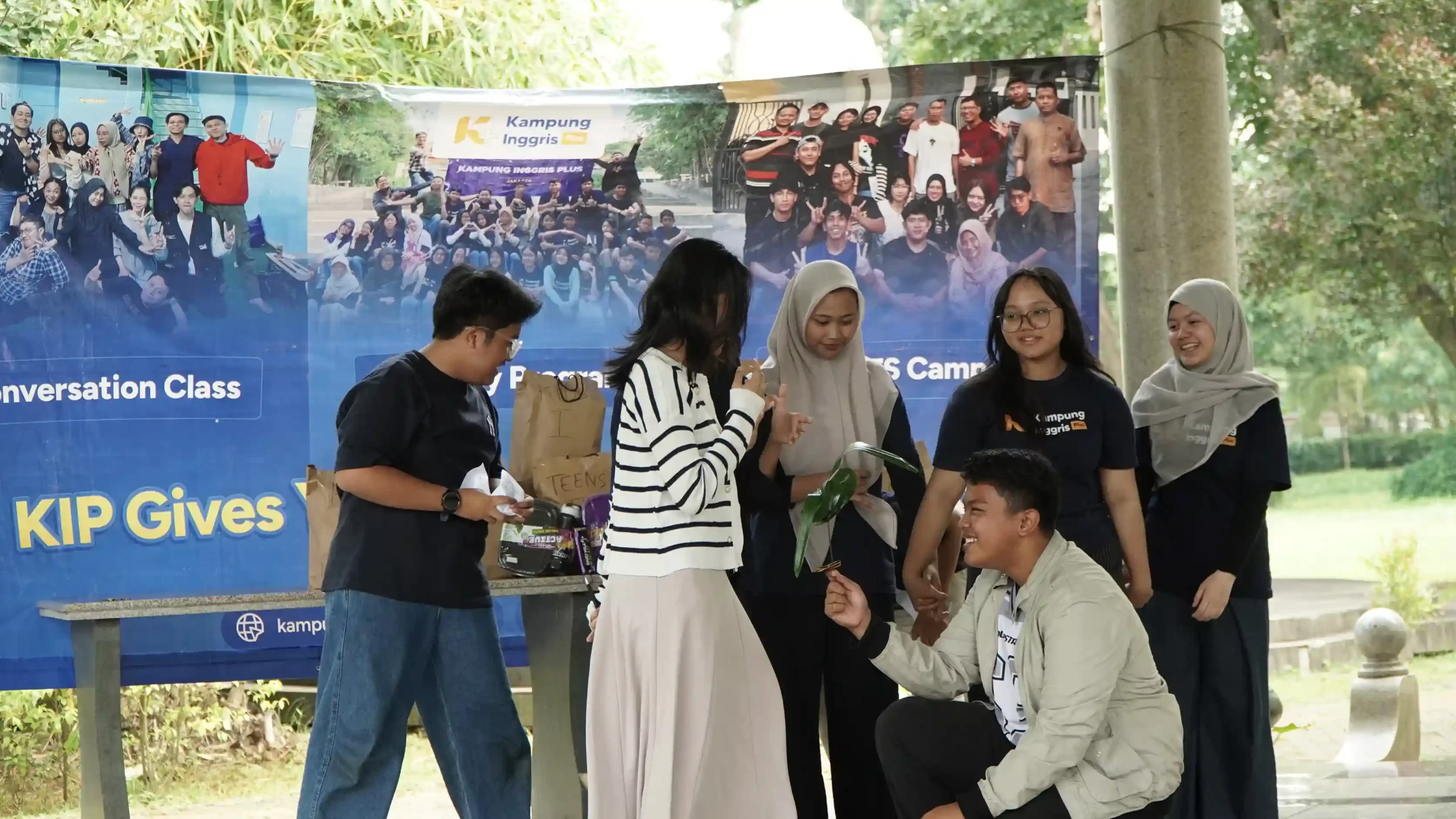 Suasana belajar di Kampung Inggris Bekasi