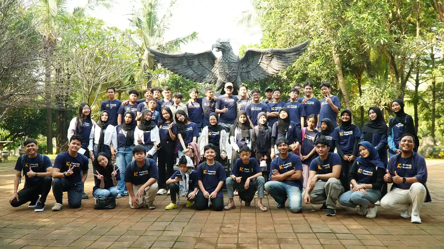 Suasana belajar di Kampung Inggris Bekasi