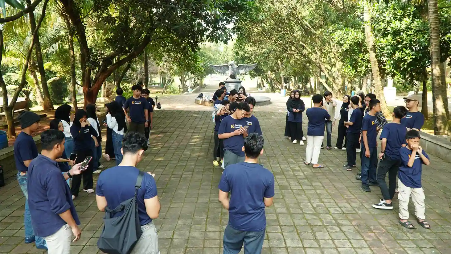 Suasana belajar di Kampung Inggris Bekasi