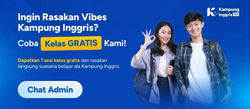 free trial class kampung inggris