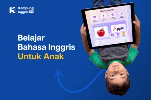 bahasa inggris untuk anak