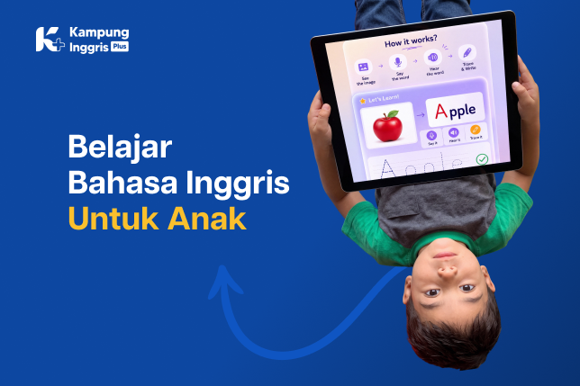 belajar bahasa inggris untuk anak