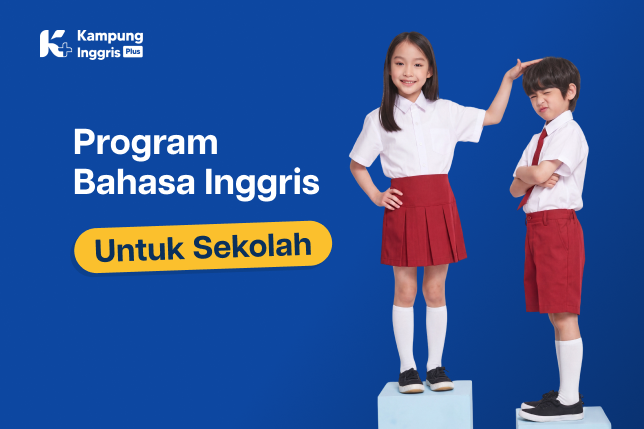 program bahasa inggris untuk anak sekolah